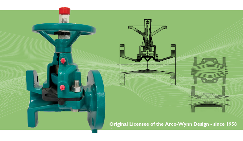 Straight thru diaphragm valve (Tru-Flow)